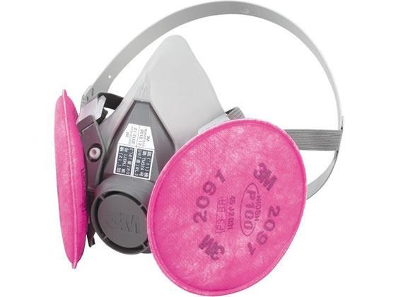 3M 取替え式 防じんマスク 6000[代引不可]【仕入先直送品Ａ】