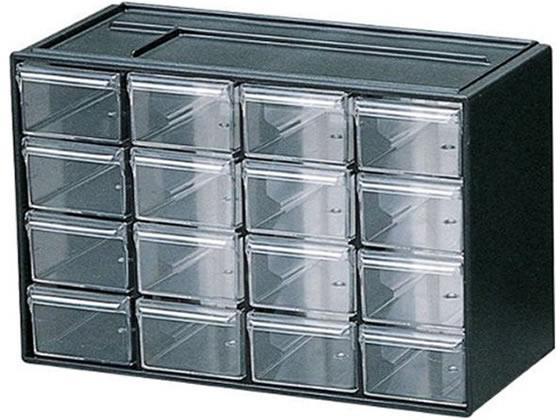 アイリスオーヤマ パーツキャビネット ブラック[代引不可]【仕入先直送品Ａ】
