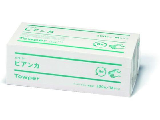 クレシア タウパービアンカM200枚 25パック[代引不可]【仕入先直送品Ａ】