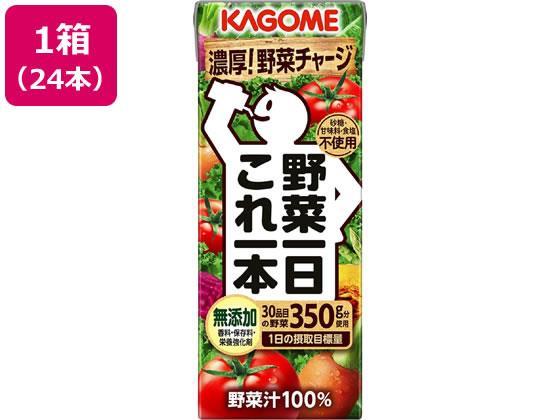 カゴメ 野菜一日これ一本 200ml×24本[代引不可]【仕入先直送品Ａ】