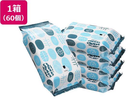 Forestway アルコールウェットティッシュ 34枚入り 5個×12パック[代引不可]【仕入先直送品Ａ】