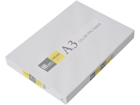 APP カラーコピー用紙 クリーム A3 500枚[代引不可]【仕入先直送品Ａ】