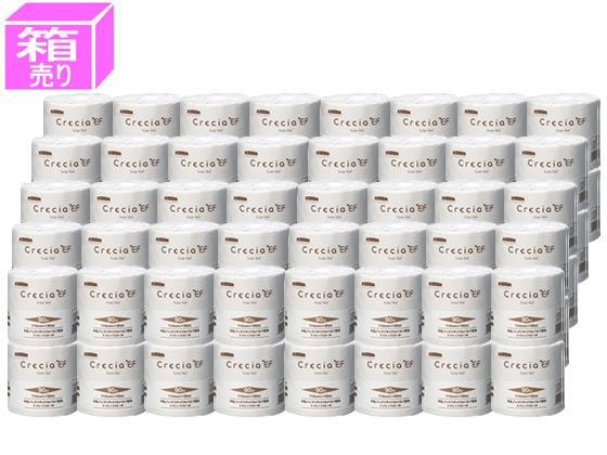 クレシア クレシアEF トイレットロール シングル 90m 80個[代引不可]【仕入先直送品Ａ】