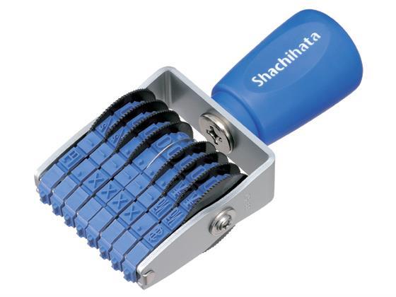 シヤチハタ エルゴグリップ 欧文8連 明朝体 3号[代引不可]【仕入先直送品Ａ】