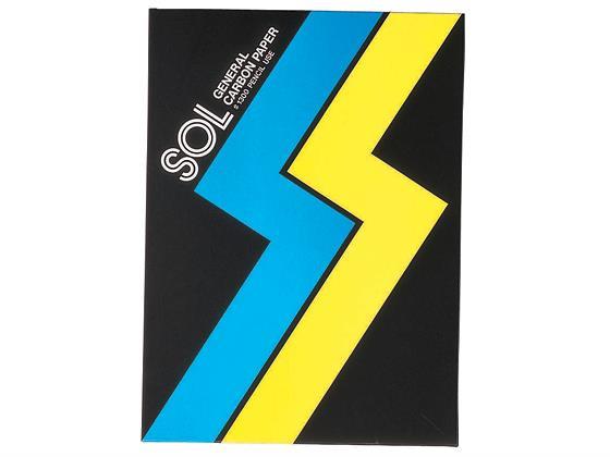 ゼネラル ゾルカーボン紙 黒 片面筆記用[代引不可]【仕入先直送品Ａ】