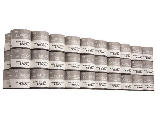 クレシア コンフォート サービスロール シングル 150m 60ロール入[代引不可]【仕入先直送品Ａ】