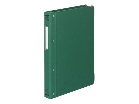 コクヨ バインダーMP 布貼り B5タテ 26穴 緑[代引不可]【仕入先直送品Ａ】