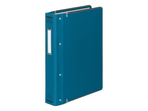 コクヨ バインダーMP 布貼り B5タテ 26穴 青[代引不可]【仕入先直送品Ａ】