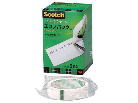 3M(スリーエム) スコッチ メンディングテープ エコノパック 幅24mm 6巻入