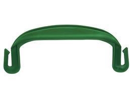 スーパーバッグ 提手クリップ 緑 200個[代引不可]【仕入先直送品Ａ】