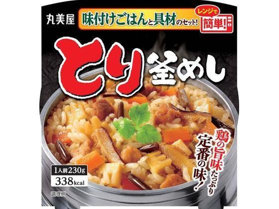 丸美屋食品 とり釜めし 味付けごはん付き [6食入][代引不可]【仕入先直送品Ａ】