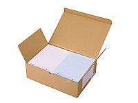 キング商事 マルチプリンタ帳票 A4 カラー 2面 4穴 1000枚/CF2-4[代引不可]【仕入先直送品Ａ】