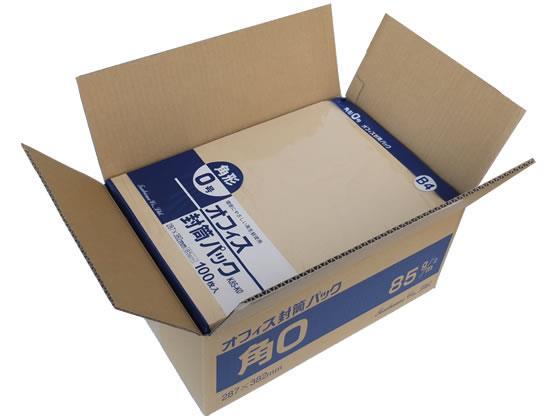 ツバメ工業 クラフト封筒 角0 85g／m2 500枚[代引不可]【仕入先直送品Ａ】