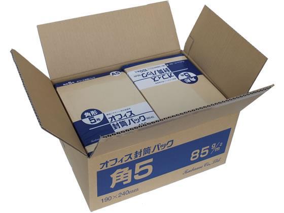 ツバメ工業 クラフト封筒 角5 85g／m2 1000枚[代引不可]【仕入先直送品Ａ】