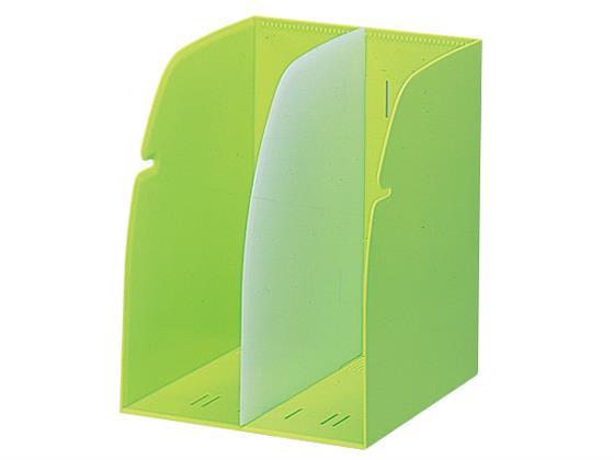 リヒトラブ ブックスタンド 黄緑[代引不可]【仕入先直送品Ａ】