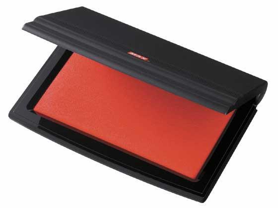 マックス 瞬乾朱肉プレミオ角3号[代引不可]【仕入先直送品Ａ】