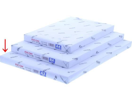 リコー フルカラーコピー用紙 タイプ6000 90W A3 200枚[代引不可]【仕入先直送品Ａ】
