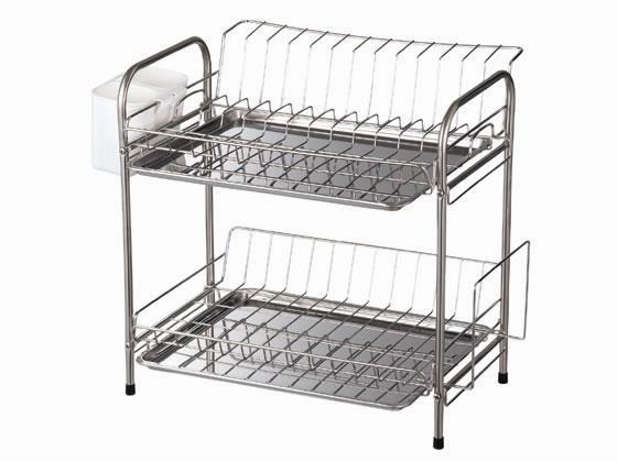 タマハシ フルーラ パイプ式二段水切りバスケット[代引不可]【仕入先直送品Ａ】