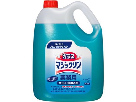 花王 ガラスマジックリン詰替 業務用4.5L[代引不可]【仕入先直送品Ａ】