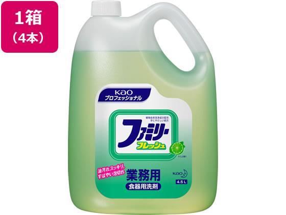花王 ファミリーフレッシュ 業務用 4.5L 4本[代引不可]【仕入先直送品Ａ】