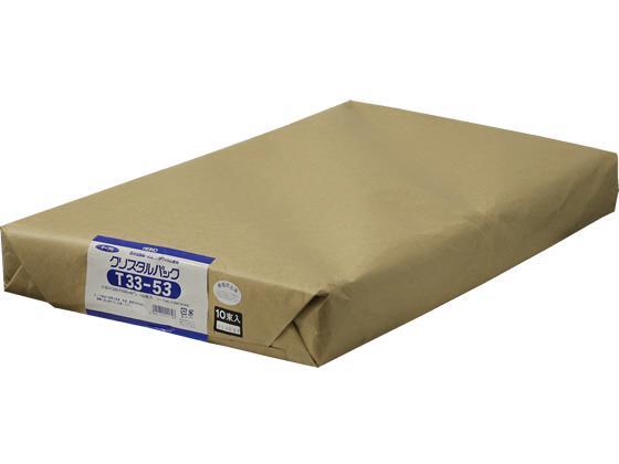 シモジマ クリスタルパック 530×330mm 100枚 T33-53[代引不可]【仕入先直送品Ａ】