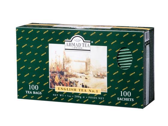 アーマッド イングリッシュティー NO.1 100バッグ入[代引不可]【仕入先直送品Ａ】