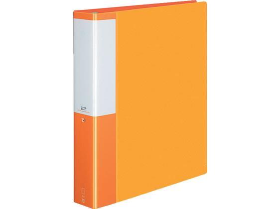 コクヨ クリヤーブック POSITY差替式A4 30穴背幅53 オレンジ[代引不可]【仕入先直送品Ａ】