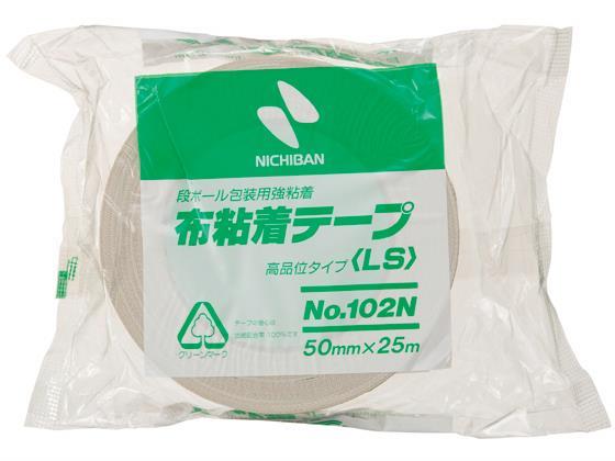ニチバン 布粘着テープ 黄土 50mm×25m 30巻[代引不可]【仕入先直送品Ａ】