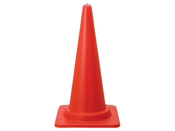 その他 カラーコーン 赤 5本組[代引不可]【仕入先直送品Ａ】