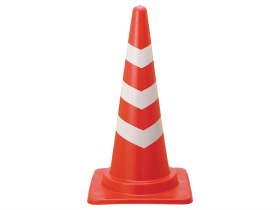 その他 スコッチコーン 赤/白 5本組[代引不可]【仕入先直送品Ａ】