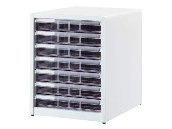 ナカバヤシ アバンテV2レターケース A4タテ 浅7段 シロ[代引不可]【仕入先直送品Ａ】