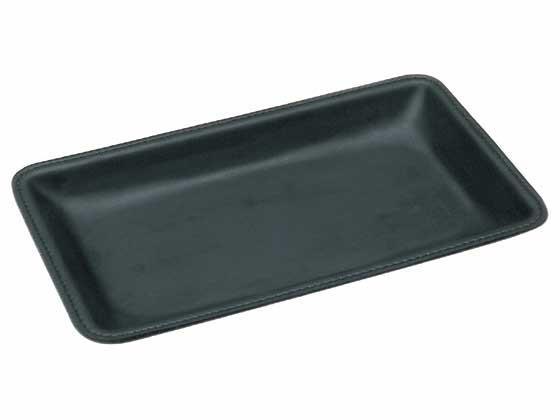 オープン工業 レザー調カルトン 黒[代引不可]【仕入先直送品Ａ】