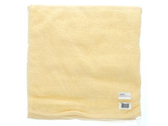 その他 ボーダー入りハンドタオル 10枚セット パールクリーム[代引不可]【仕入先直送品Ａ】