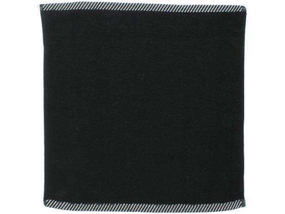 その他 ボーダー入りハンドタオル 10枚セット ブラック[代引不可]【仕入先直送品Ａ】