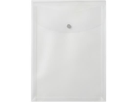 プラス シンプルワーク ポケット付エンベロープ マチ付き A4タテ クリア 10枚[代引不可]【仕入先直送品Ａ】