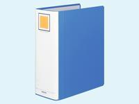 コクヨ チューブファイル〈エコツインR〉A4タテ とじ厚100mm 青 10冊[代引不可]【仕入先直送品Ａ】