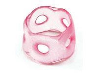 コクヨ リング型紙めくり メクリン M 透明ピンク 50個[代引不可]【仕入先直送品Ａ】