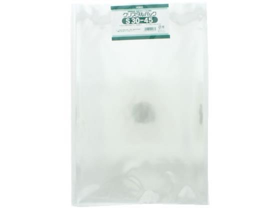 シモジマ クリスタルパック 450×300mm 100枚 S30-45[代引不可]【仕入先直送品Ａ】