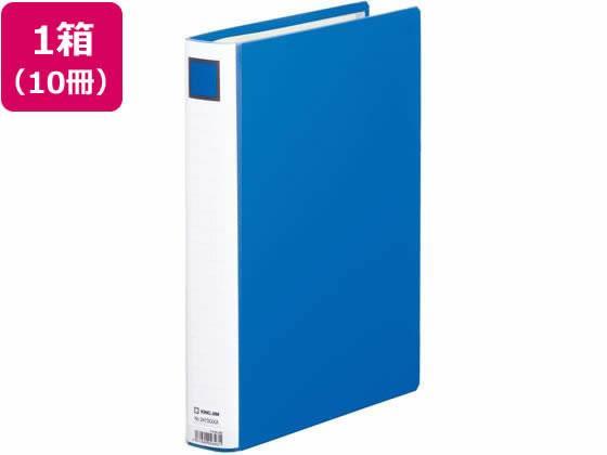 キングジム スーパードッチ脱・着イージーGX A4タテ 厚30 青 10冊[代引不可]【仕入先直送品Ａ】