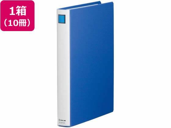 キングジム スーパードッチ脱・着イージー A4タテ とじ厚20 青10冊[代引不可]【仕入先直送品Ａ】