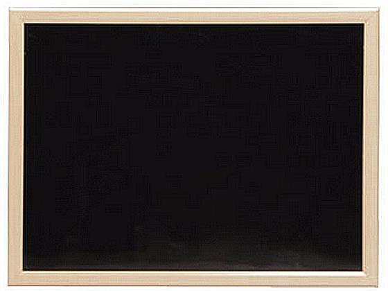アイリスオーヤマ ウッドブラックボード 600×450mm[代引不可]【仕入先直送品Ａ】