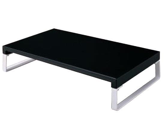 リヒトラブ 机上台 幅390mm 黒[代引不可]【仕入先直送品Ａ】