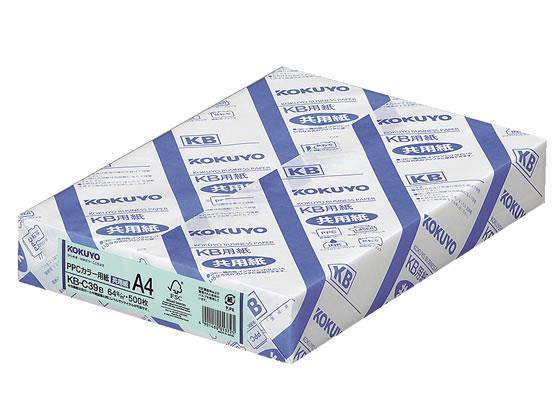 コクヨ PPCカラー用紙 A4 青 500枚[代引不可]【仕入先直送品Ａ】