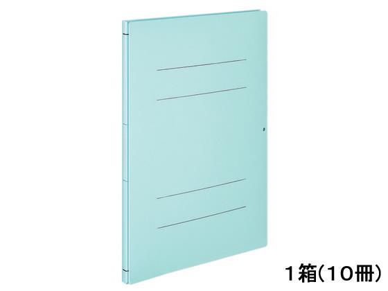 Forestway 背幅伸縮ファイル A4タテ 青 10冊[代引不可]【仕入先直送品Ａ】