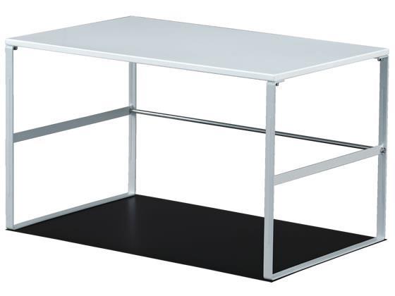 リヒトラブ 机下台 幅520mm 白[代引不可]【仕入先直送品Ａ】