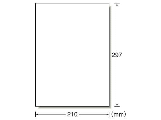 エーワン ラベルシール A4 ノーカット 100枚