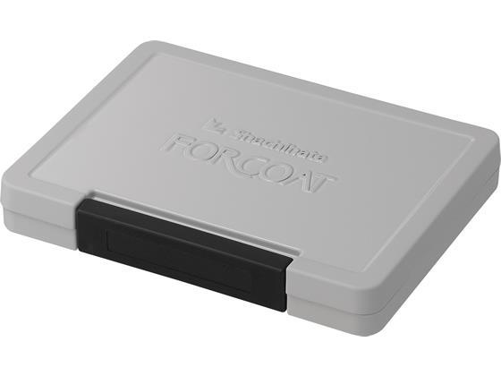 シヤチハタ フォアコートスタンプ台 大形 黒[代引不可]【仕入先直送品Ａ】