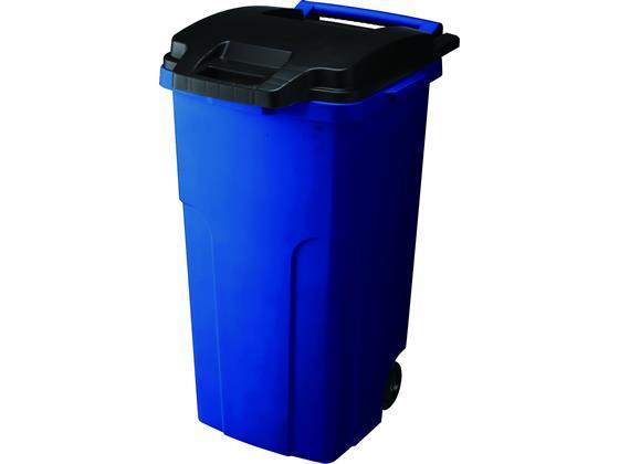 リス キャスター付きペール90L ブルー[代引不可]【仕入先直送品Ａ】
