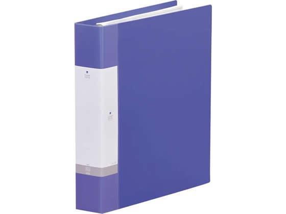 リヒトラブ リクエスト クリアーブック差替式A4 30穴 背幅55 青[代引不可]【仕入先直送品Ａ】