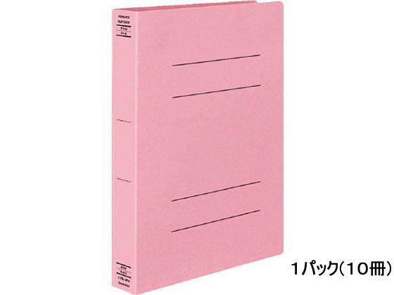 コクヨ フラットファイルX スーパーワイド A4タテ ピンク 10冊[代引不可]【仕入先直送品Ａ】